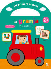 MI PRIMERA MALETA LA GRANJA PEGO Y COLOREO