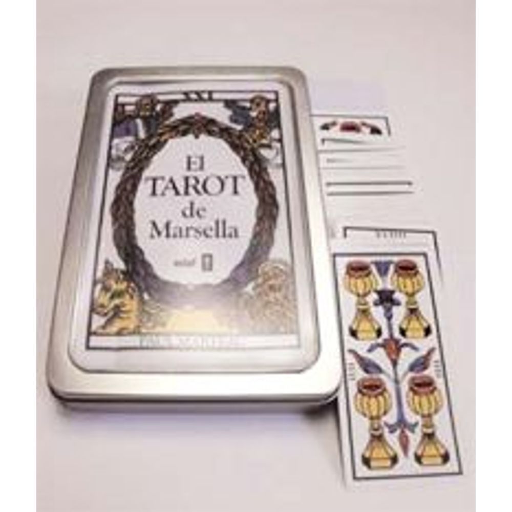 El Tarot de Marsella [Cartas]: El verdadero y más rico Tarot conocido. 78  cartas y un manual explicativo: Marteau, Paul: 9788476407301: :  Books