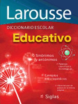 DICCIONARIO ESCOLAR EDUCATIVO SINONIMOS Y ANTONIMOS