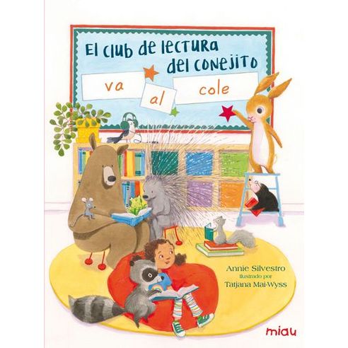 EL CLUB DE LECTURA DEL CONEJITO VA AL COLE