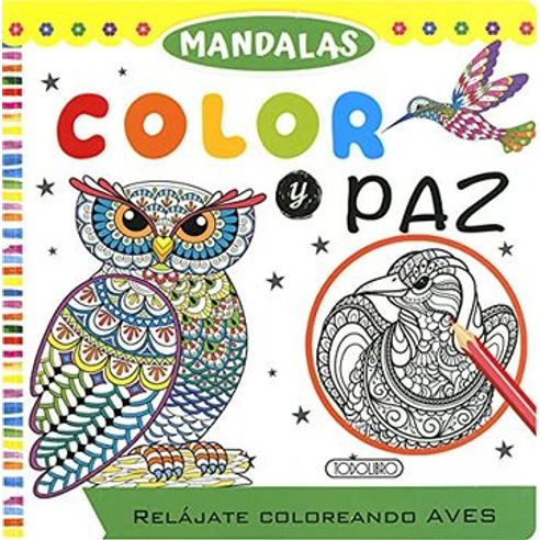 MANDALAS COLOR Y PAZ AVES