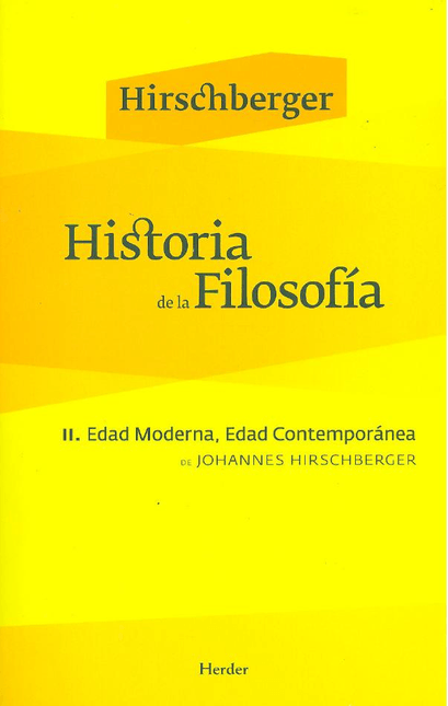 HISTORIA DE LA FILOSOFIA II