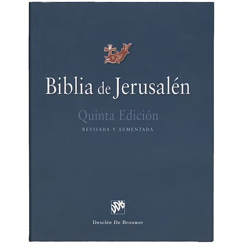 BIBLIA DE JERUSALEN MANUAL MODELO 0 TAPA FLEXIBLE