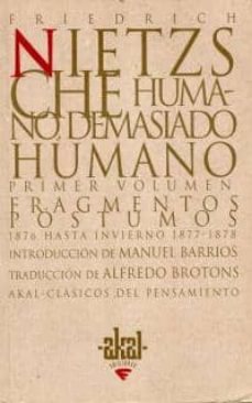 HUMANO DEMASIADO HUMANO 2 TOMOS