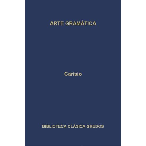 ARTE GRAMATICA LIBRO I