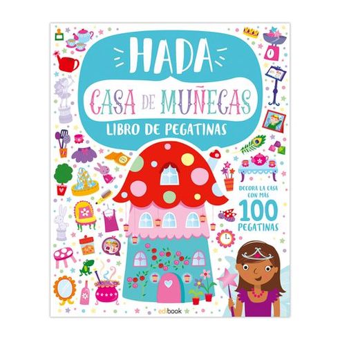 HADA CASA DE MUÑECAS LIBRO DE PEGATINAS