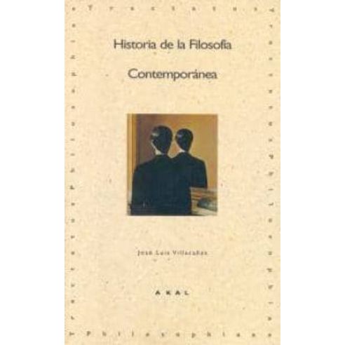 HISTORIA DE LA FILOSOFIA CONTEMPORANEA