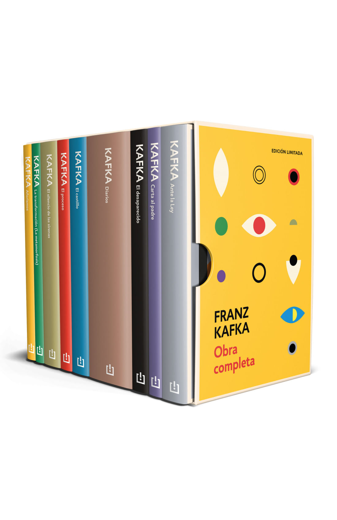 OBRA COMPLETA FRANZ KAFKA ESTUCHE CON 9 LIBROS