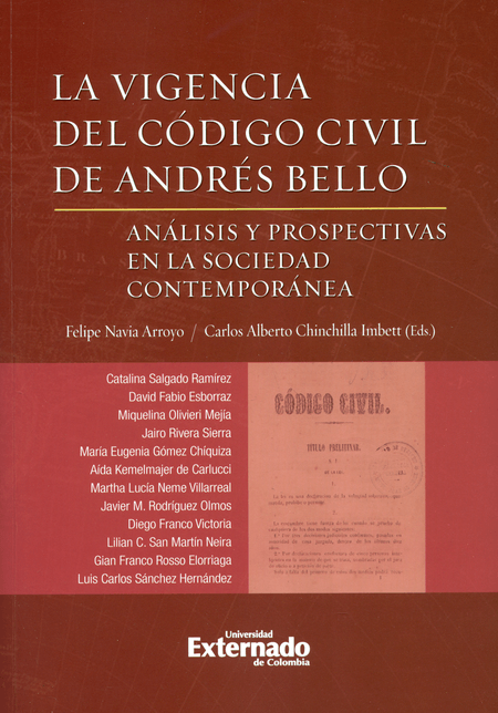 LA VIGENCIA DEL CODIGO CIVIL DE ANDRES BELLO