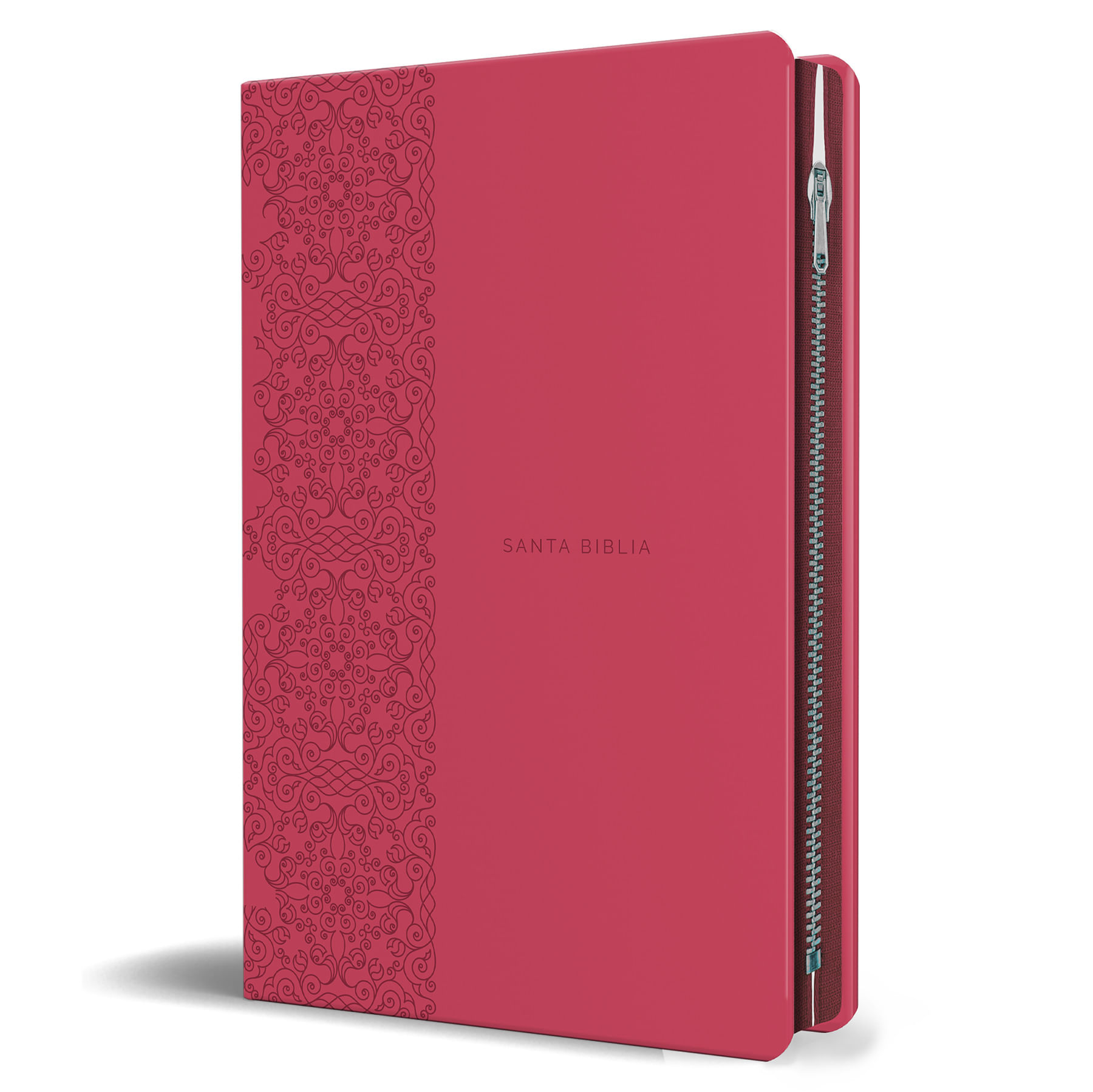 SANTA BIBLIA RVR 1960 PIEL FUCSIA