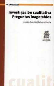 INVESTIGACION CUALITATIVA PREGUNTAS INAGOTABLES