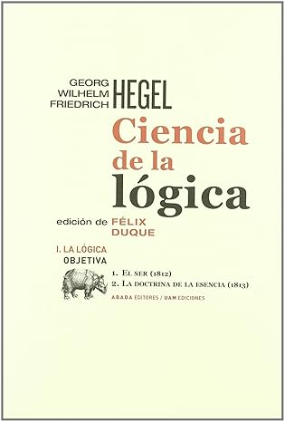 CIENCIA DE LA LOGICA VOLUMEN 1