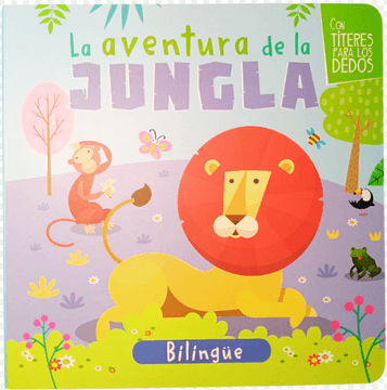 LA AVENTURA DE LA JUNGLA CON 4 TITERES PARA LOS DEDOS