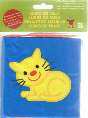 LIBRO DE TELA GATITO PERRITO