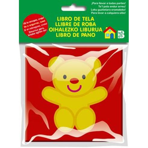 LIBRO DE TELA OSITO PELOTA