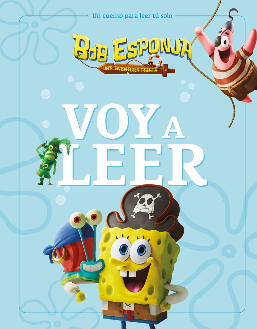 Bob Esponja: Una aventura pirata. Voy a leer