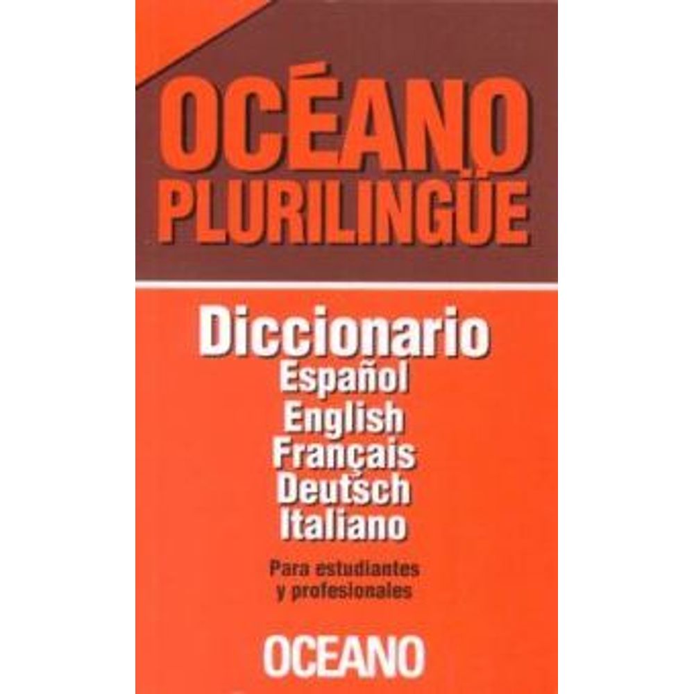 Diccionario Plurilingue Oceano EspEnglFraDeutItal librerialerner
