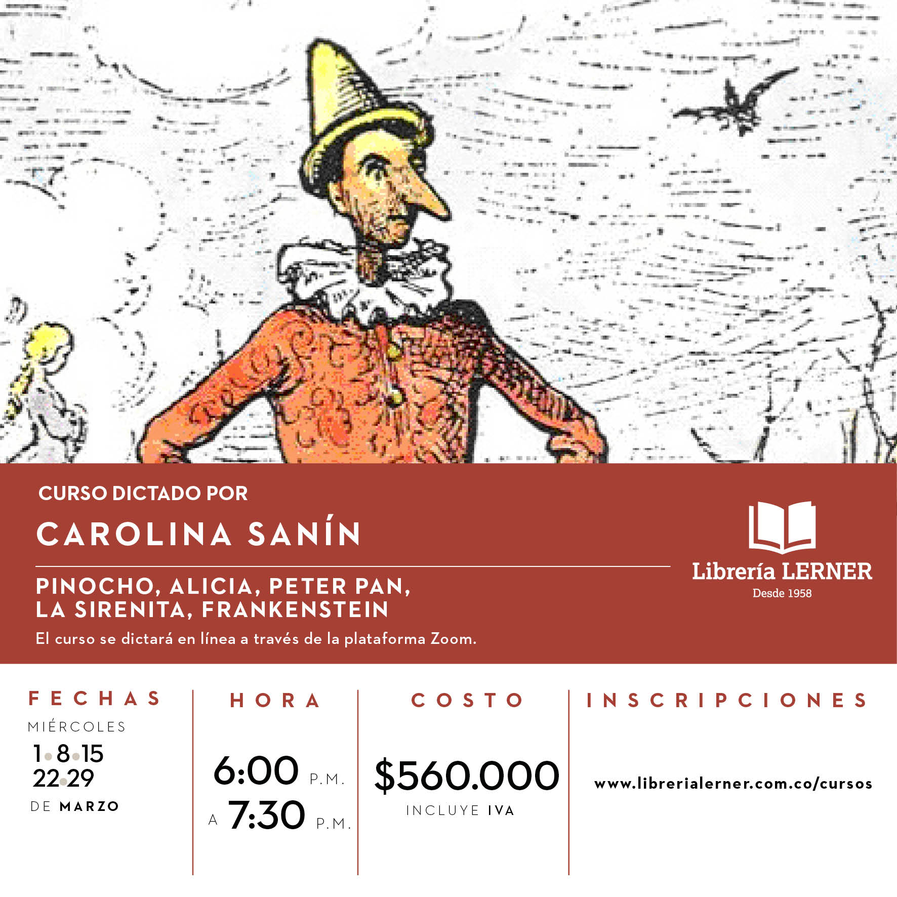 Carolina Sanín / Pinocho