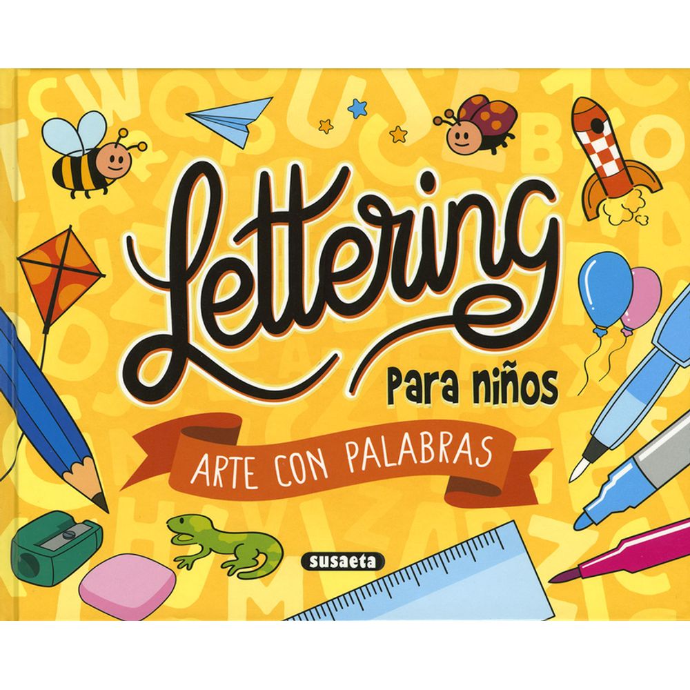 Lettering para niños. Arte con palabras - librerialerner